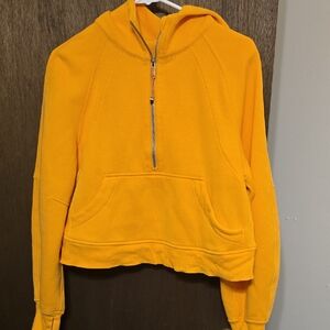 lululemon cropped scuba Hoodie